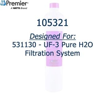Premier UF 3 Membrane Water Filter WP105321 (Purple) **NEW SEALED** Osmosis